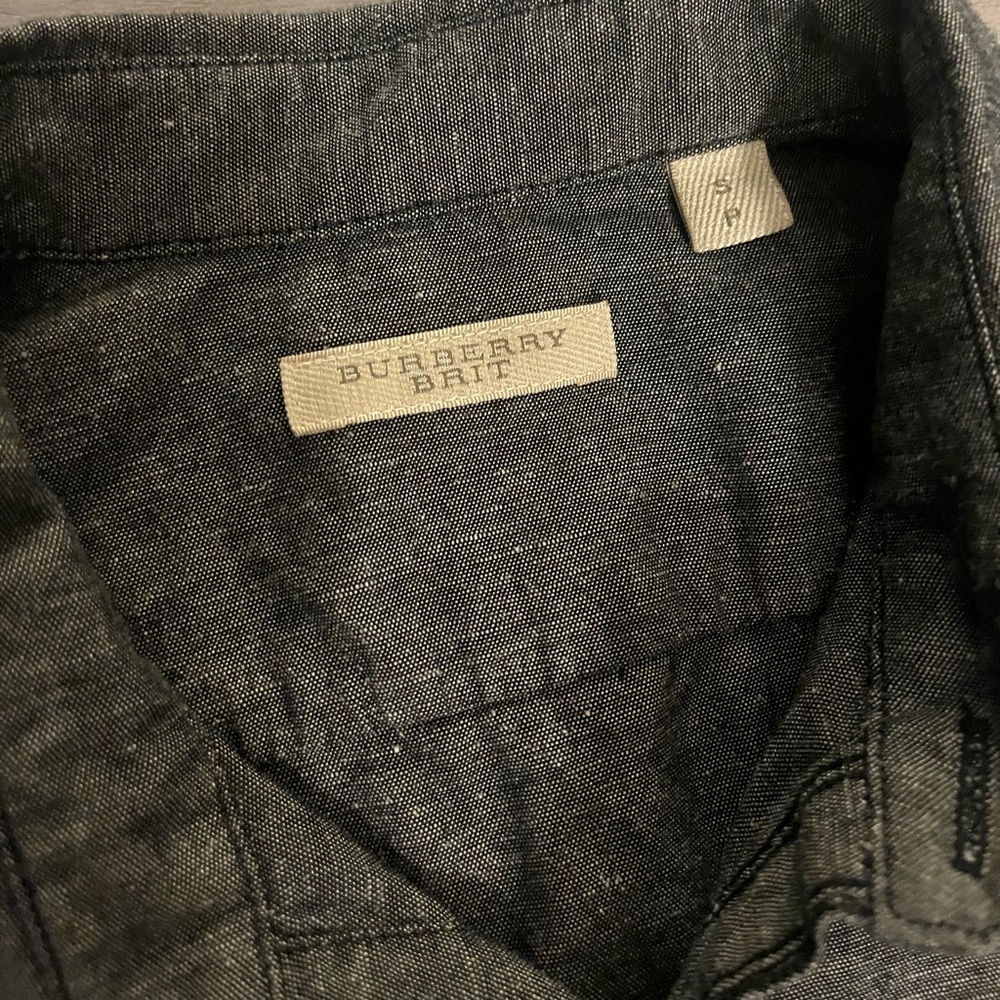 Burberry Black Casual‎ Button Down Shirt